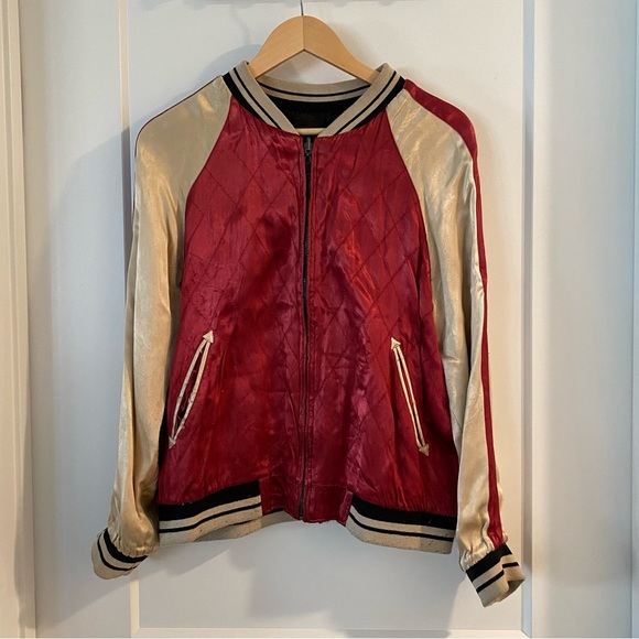 ✨Zara Reversible Bomber Jacket M✨ - Picture 9 of 11